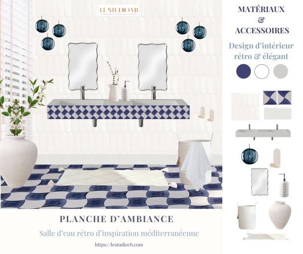 Vintage, Bathroom, Chic