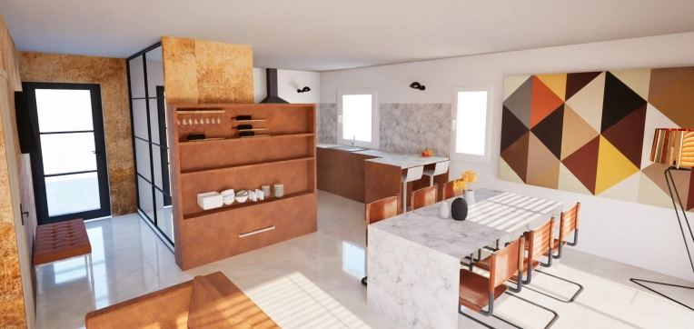 Industrial, Contemporary, Flats / Apartments, Chic