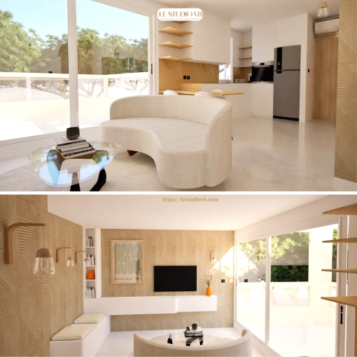 Contemporary, Flats / Apartments, Chic