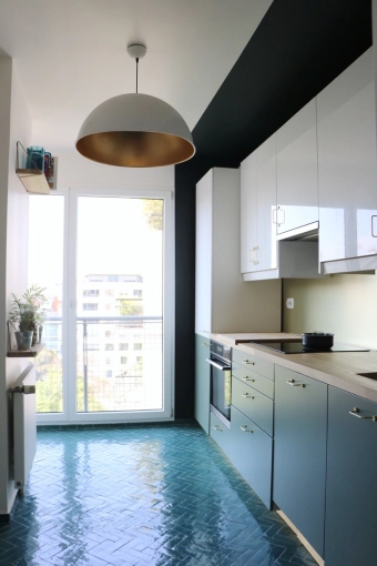 Minimaliste, Appartement, Cuisine