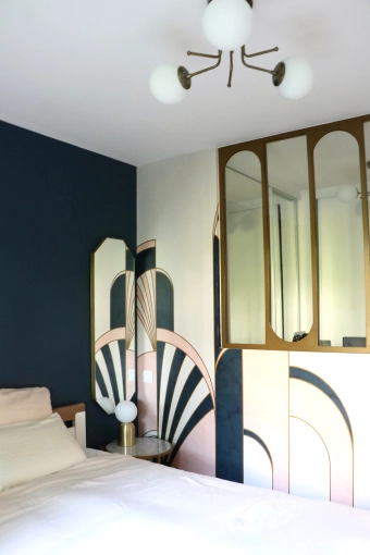 Maison individuelle, Chambre, Chic