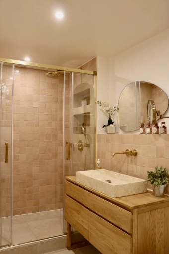 Appartement, Salle de bain, Chic