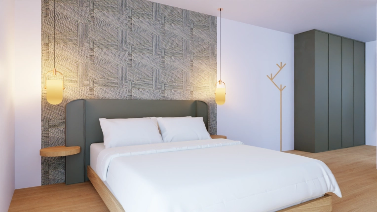 Contemporary, Room, Full Project, Creation of exclusive furniture, 3D ambiance