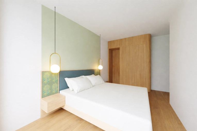 Room, Chic, Full Project, Creation of exclusive furniture, 3D ambiance