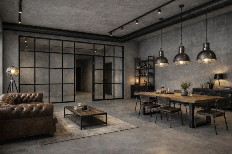Industrial, Living room