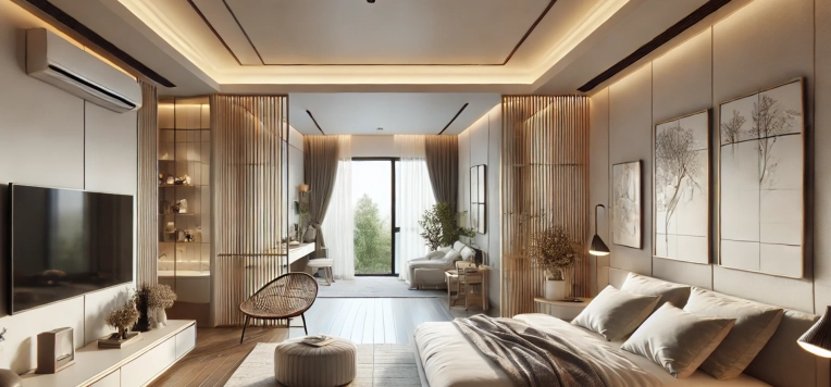 Hotel, Japanese, Scandinavian, Room