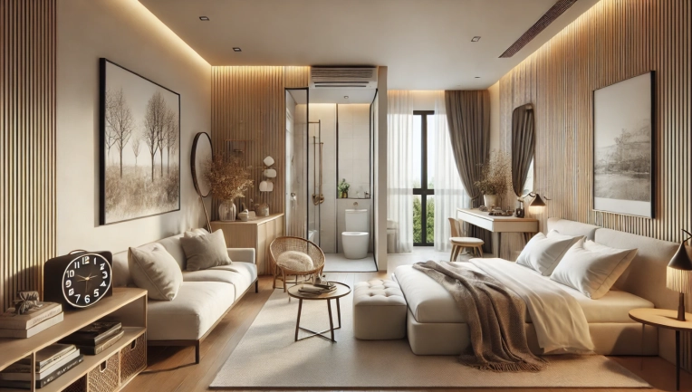 Hotel, Japanese, Scandinavian, Room