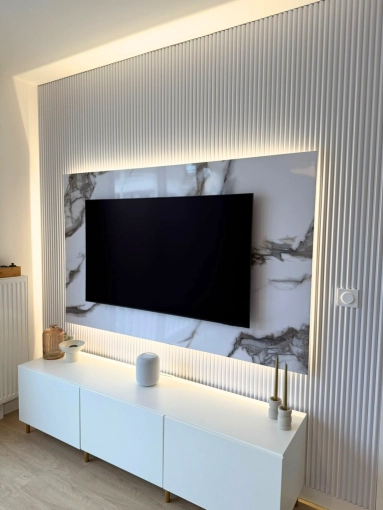 Minimalist, Contemporary, Flats / Apartments, Room, Living room