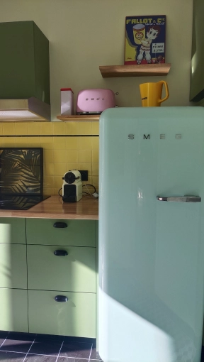 Vintage, Kitchen, Full Project, 3D ambiance