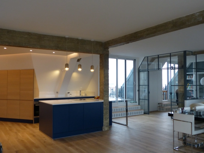 Contemporary, Flats / Apartments, Chic, Full Project, Creation of exclusive furniture, 3D ambiance