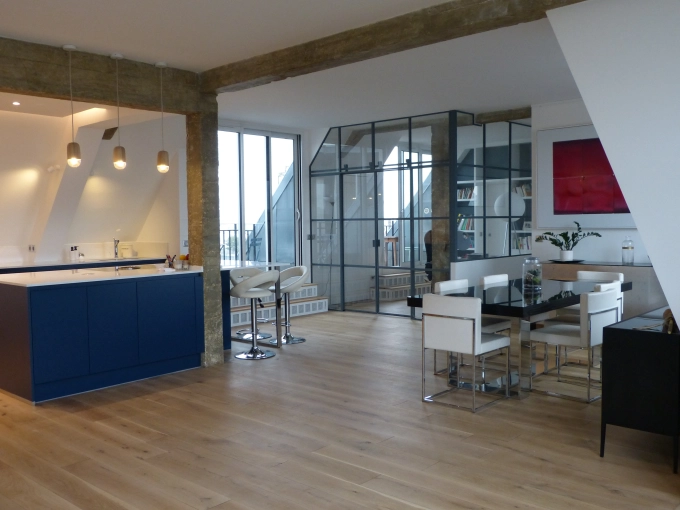 Contemporary, Flats / Apartments, Chic, Full Project, Creation of exclusive furniture, 3D ambiance