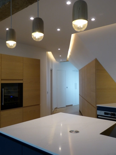 Contemporary, Flats / Apartments, Chic, Full Project, Creation of exclusive furniture, 3D ambiance