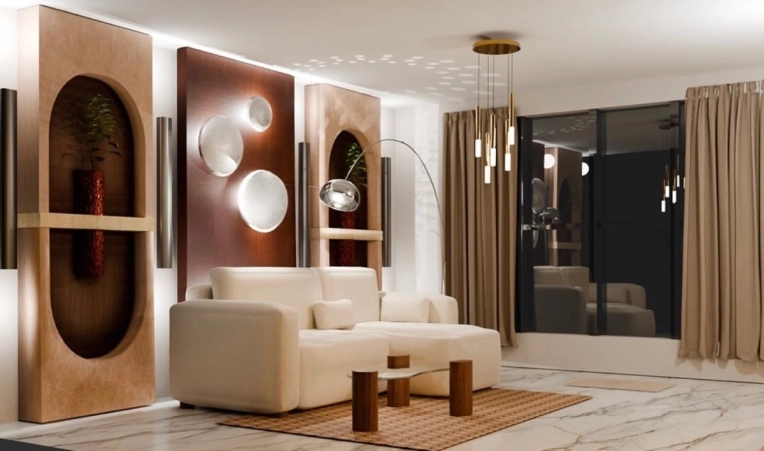 Living room, 3D ambiance