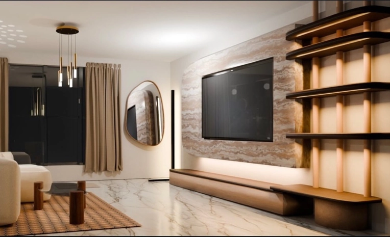 Living room, 3D ambiance