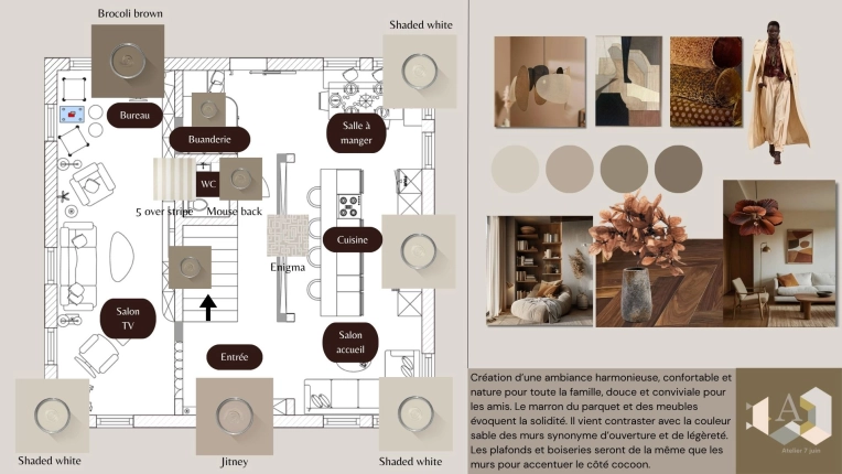 Scandinavian, Chic, Nature, Living room, Consultation Visit, Coach shopping, Shopping list