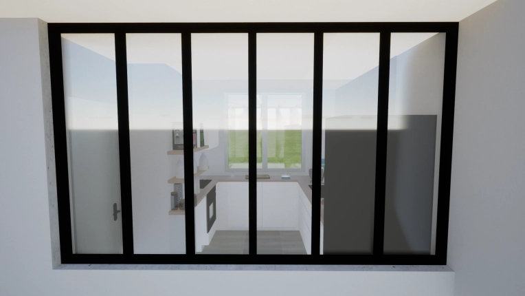 Home, Contemporary, 3D ambiance