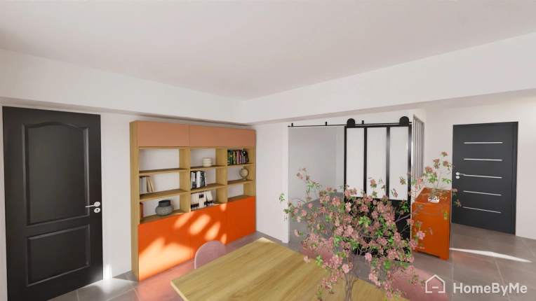 Home, Scandinavian, Full Project, 3D ambiance