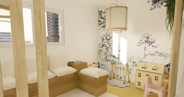 Minimalist, Scandinavian, Buildings Open to the Public, Nature, Remote Coaching, Creation of exclusive furniture, Shopping list, 3D ambiance