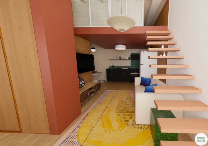 Minimalist, Contemporary, Flats / Apartments, Consultation Visit, Full Project, Coach shopping, Creation of exclusive furniture, 3D ambiance