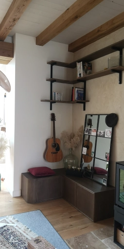 Living room, Consultation Visit, Creation of exclusive furniture