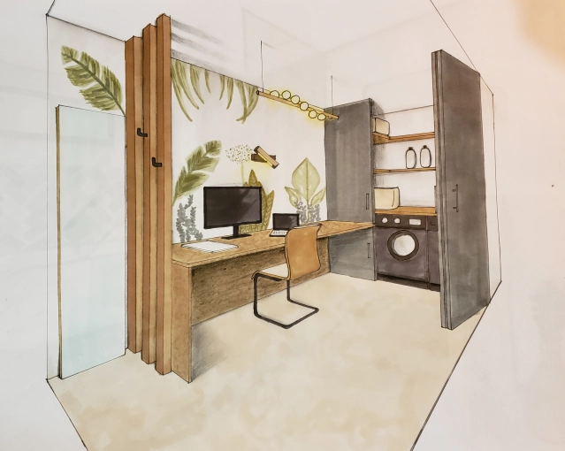 Bohème, Minimaliste, Nature, Feng Shui, Bureau, Visite conseil, Home staging, Création de meubles, Liste shopping, 3D d'ambiance