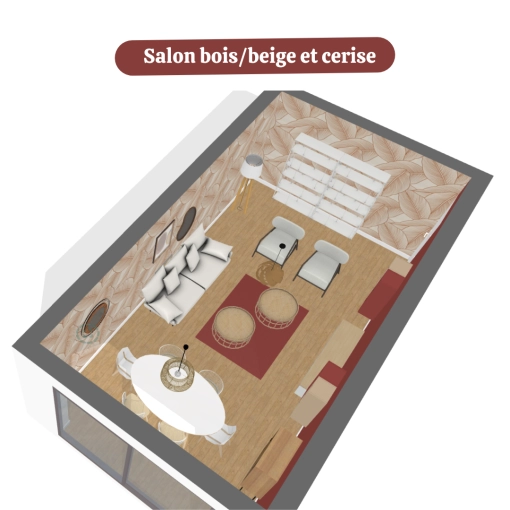 Living room, 3D ambiance