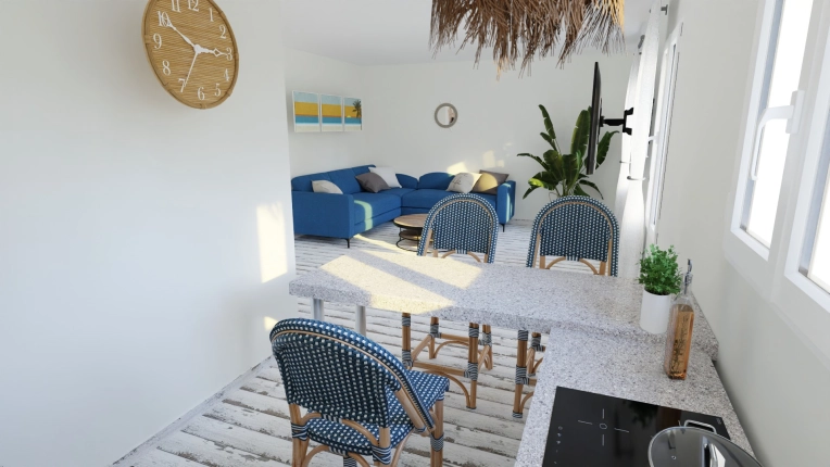 Bohemian, Scandinavian, Kitchen, Nature