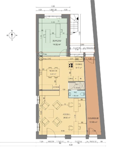 Contemporary, Commercial Buildings, Full Project, 3D ambiance