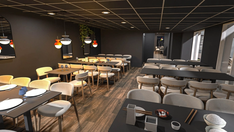 Restaurant, Chic, Renovation