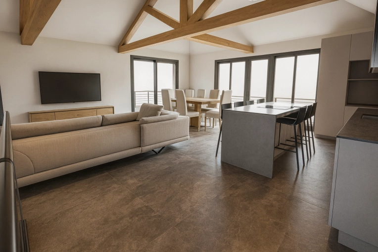 Minimalist, Flats / Apartments, Chic, Consultation Visit, Full Project, Creation of exclusive furniture, Shopping list, 3D ambiance