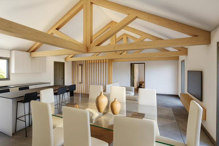 Chic, Living room, Consultation Visit, Full Project, Home Staging, Creation of exclusive furniture, Shopping list