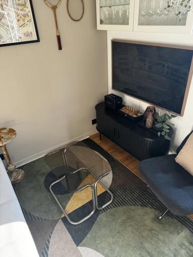 Contemporary, Vintage, Living room