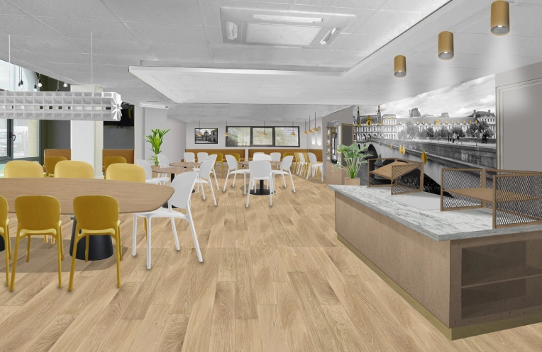 Hotel, Contemporary, 3D ambiance