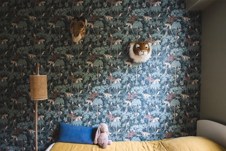 Contemporary, Vintage, Room, Chic, Full Project