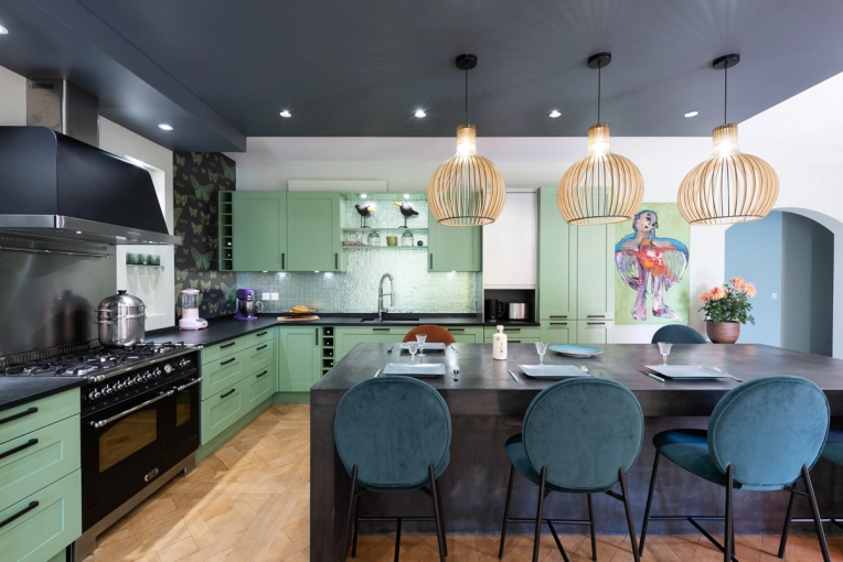 Industrial, Rustic, Bohemian, Contemporary, Vintage, Kitchen, Nature, Consultation Visit, Full Project, Creation of exclusive furniture, 3D ambiance, Plan