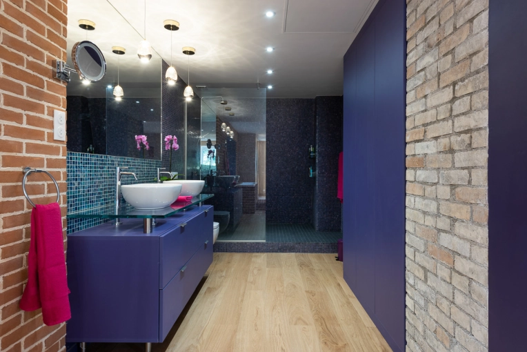 Home, Minimalist, Contemporary, Chic, Consultation Visit, Full Project, Creation of exclusive furniture, 3D ambiance, Plan