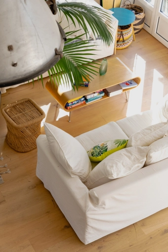 Industrial, Contemporary, Living room