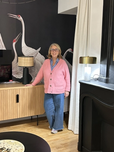 Contemporary, Chic, Living room, Full Project