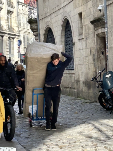 Contemporary, Chic, Living room, Full Project