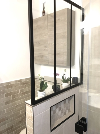 Industrial, Contemporary, Bathroom, Nature, Full Project