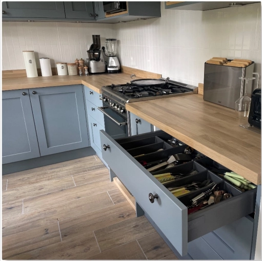 Rustic, Scandinavian, Kitchen, Full Project