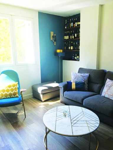 Chic, Living room, Full Project