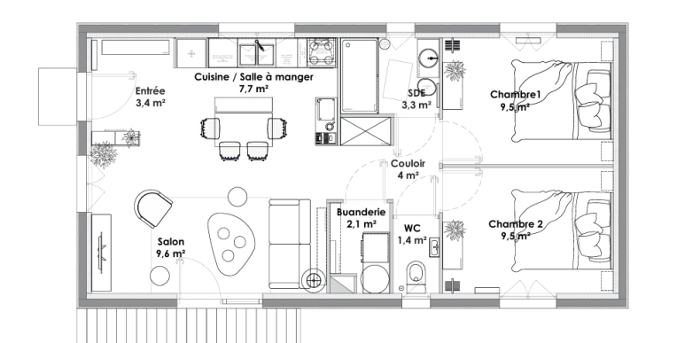 Home, Scandinavian, Vintage, Consultation Visit, Full Project, Shopping list, Plan