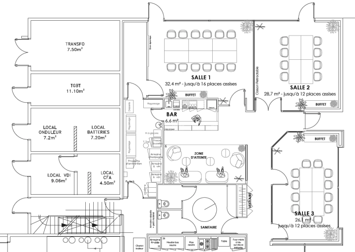 Contemporary, Chic, Office, Consultation Visit, Full Project, Creation of exclusive furniture, Shopping list, 3D ambiance, Plan