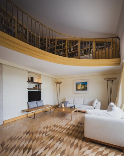 Minimalist, Flats / Apartments, Chic, Living room