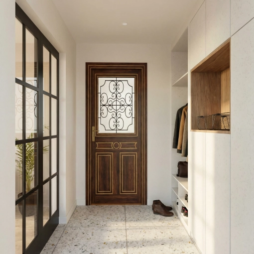 Home, Contemporary, Full Project, Creation of exclusive furniture, 3D ambiance, Plan