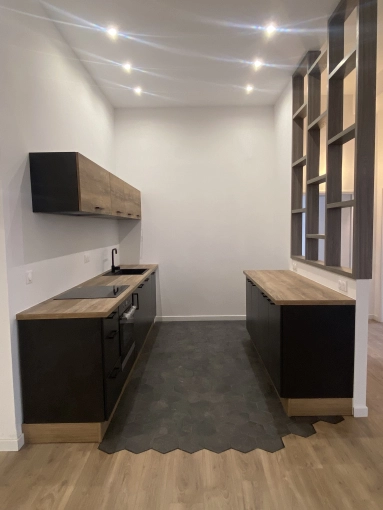 Industrial, Minimalist, Kitchen, Full Project, Creation of exclusive furniture, Plan