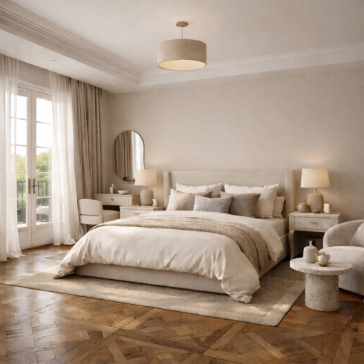 Home, Minimalist, Contemporary, Chic, 3D ambiance