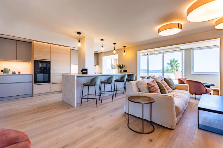 Contemporary, Living room, Full Project