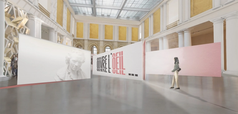 Commercial Buildings, 3D ambiance, Plan